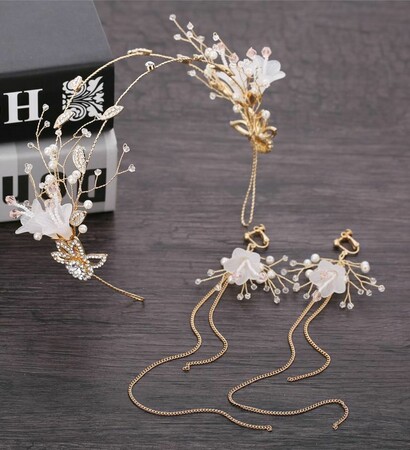 wedding accessories, flower fairy accessories and bridal jewelry