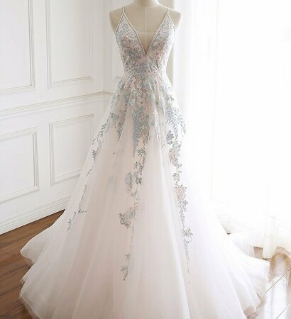 prom dress 2019, royal and fashion