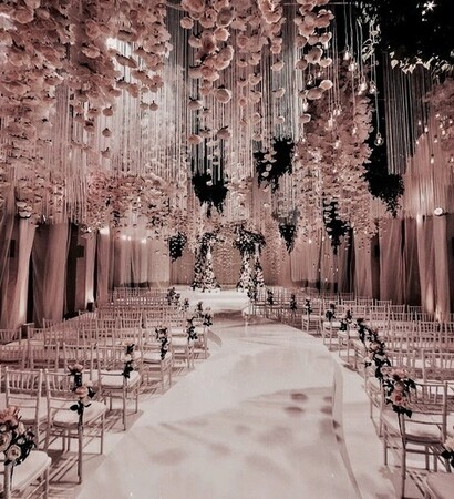 rose gold, chicklit and pink wedding