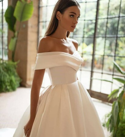 wedding dress, elegant and bridal