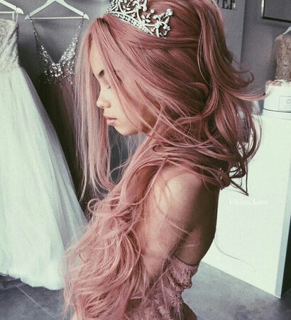 pastel, tiara and pink