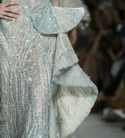 dress, ziad nakad and runway