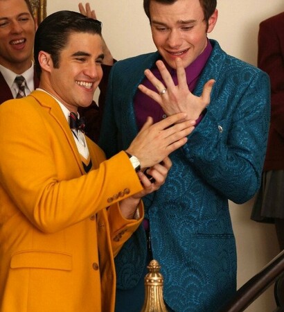 glee club, chris colfer and kurt hummel