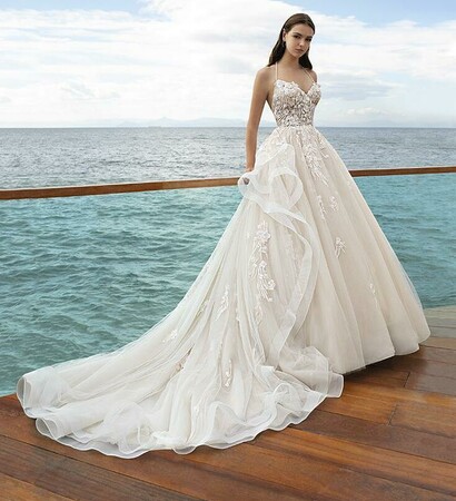 fashion, gown and dress