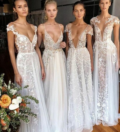 wedding dress, bridal gown and muse