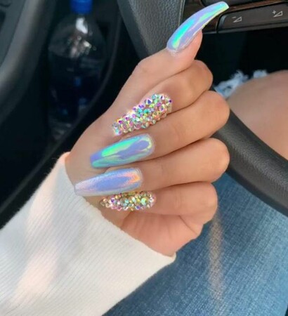 weddingnail, nailsart and girlsnails