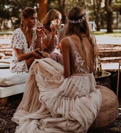 inspiration, writing and white dress