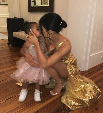 fashion, kylie and gold dress