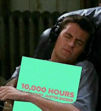 10000 hours, justin bieber and 10k hours