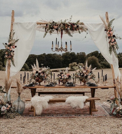 outdoor, bride and aesthetic