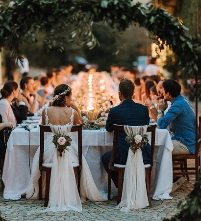 dress, chair and groom