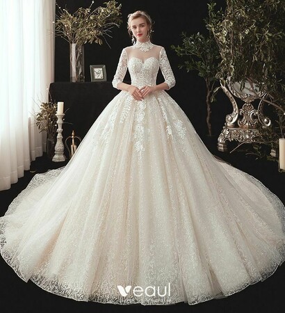 bride, girl and bridal gown