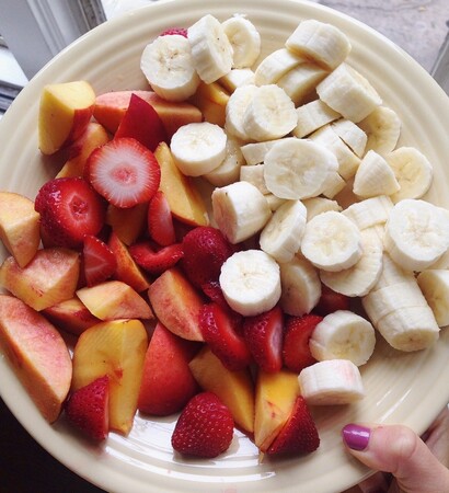 summer, vintage and food