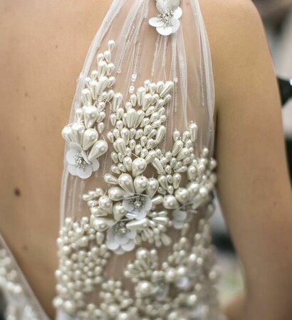 haute couture, glitter and dress details