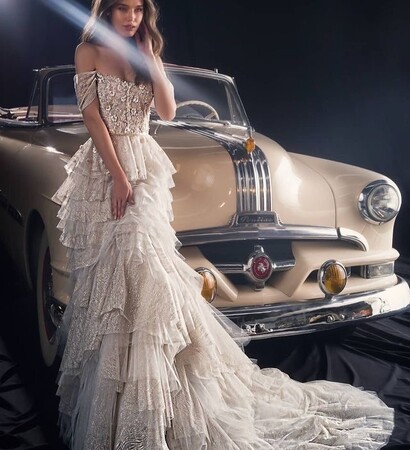 white, bride and dress