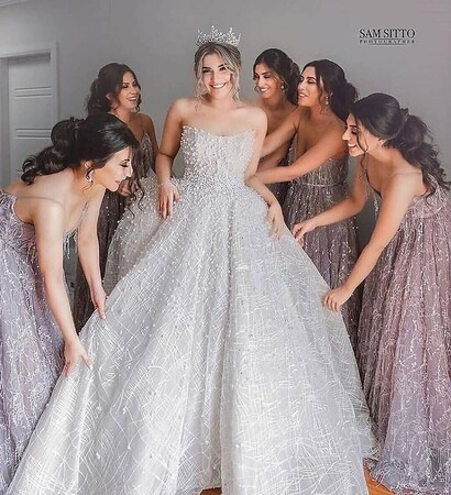beauty, bride and elegance