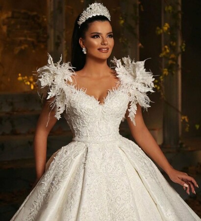 bride, Queen and glamour