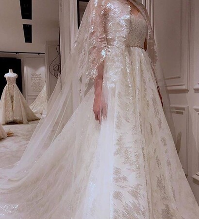 weddingdress, luxury and fairytale