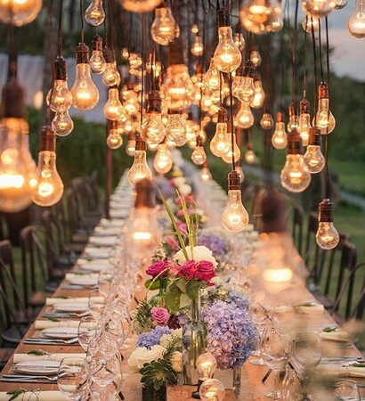 reception, lightbulbs and @weddingdayready