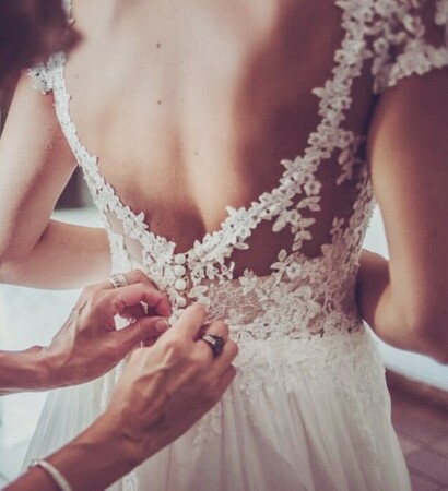goal, double and weddingdress