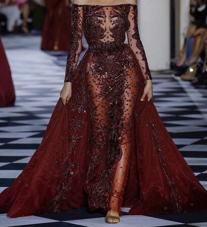 show, red and fashion