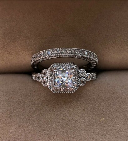 engagement, double and diamond