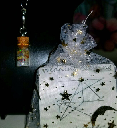 wicca wedding, spellbottle and wiccan