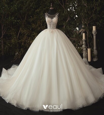 wedding dress 2020, girl and beading