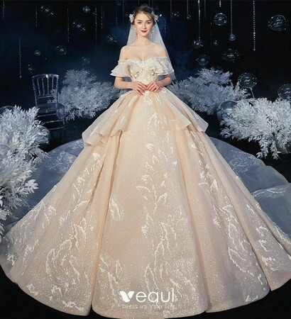 best wedding dress, bridal and glitter tulle