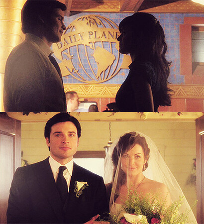 tom welling, clark kent and lois lane