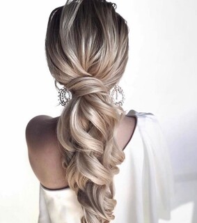 elegance, fashionable and bridalhair