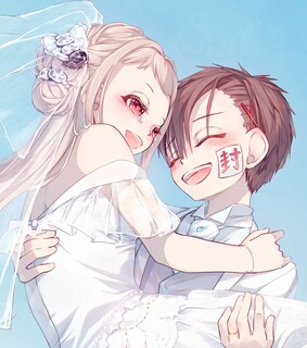 yugi amane, jibaku shounen hanako kun and toilet bound hanako-kun