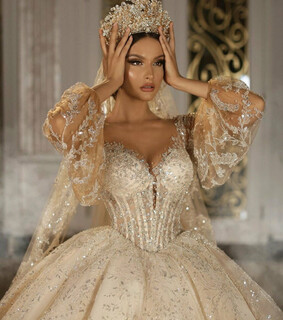 dress, women and crown