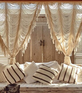 etsy, bohemian decor and wedding backdrop