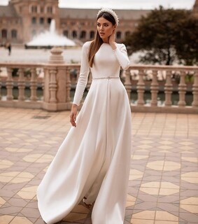 elegance, bride and fashionable