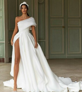 long dress, elegant and special day