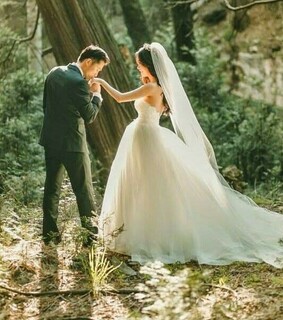 husband, wedding inspirations and bride