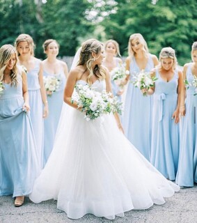 madrinhas, bride and bridesmaid