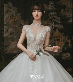 bridal, bride and tulle wedding gown