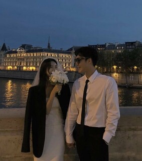 korean, couple and aestehtic