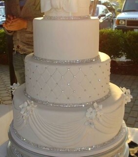 wedding cake and en