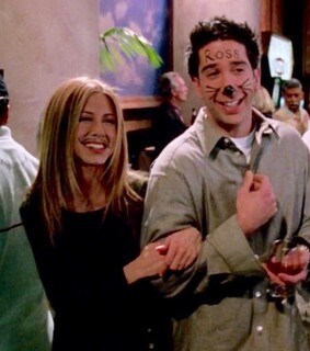 rachel green, David Schwimmer and dumb
