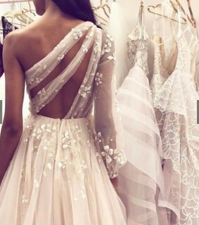 girl, married and dress