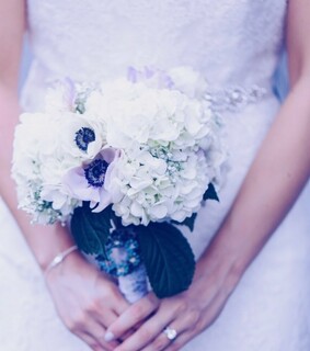 white, my edits and flowers