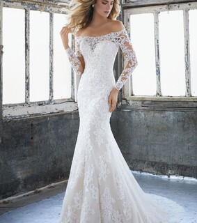 white, lace and wedding dress
