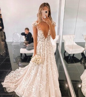 dress, beautiful and wedding dress