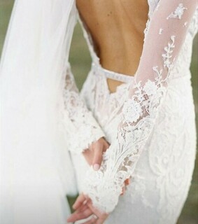 wedding dress white