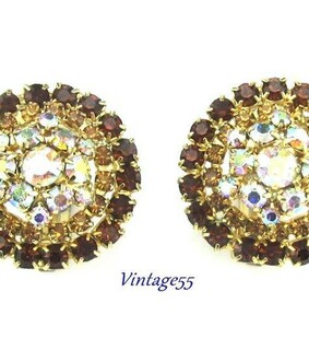 autumn earrings, fall wedding and topaz earrings