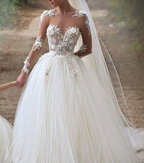 bride, wedding dress and bridal