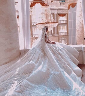 luxury, beautiful and bride